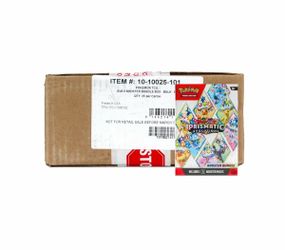 Prismatic Evolutions Booster 25-Bundle Sealed Case