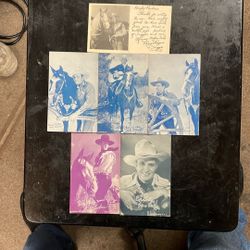 6 Cowboy Movie Stars From 40’s-50’s