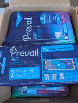 Prevail Air Daily Briefs Size 2 – 3 Packs