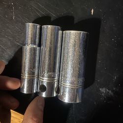 Williams 1/2, 3/4 , 1 Inch Deep Socket 