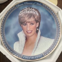 Princess Diana Tribute Plate