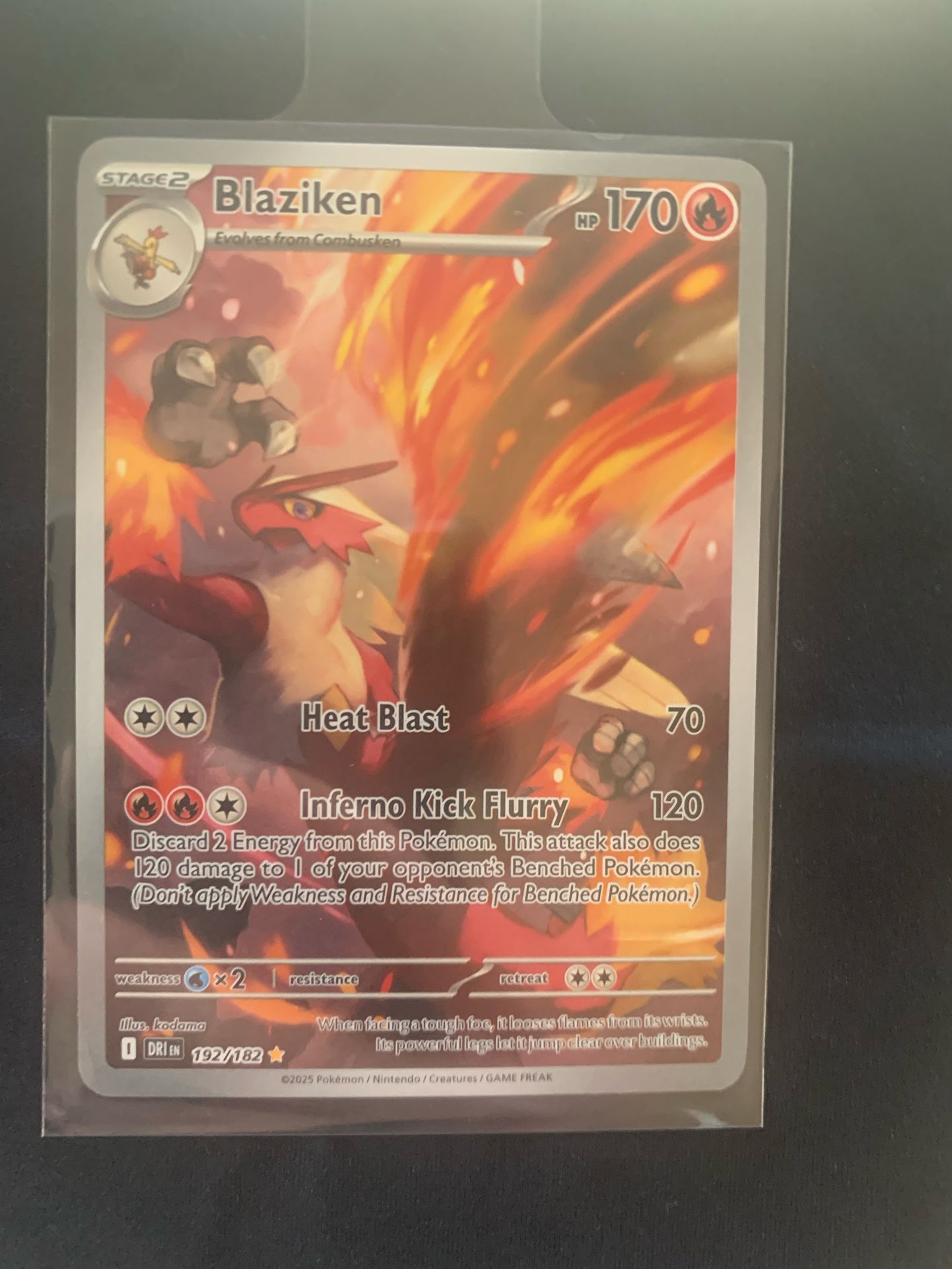 Destined Rivals blaziken #192/182