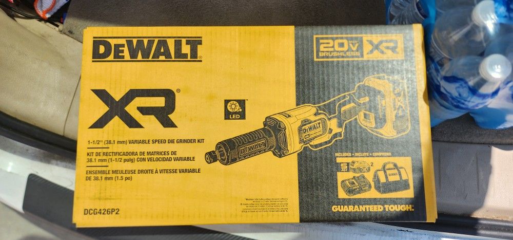 Dewalt 
20V MAX Brushless Die Grinder with (2) 5.0 Ah Batteries & Charger (New)