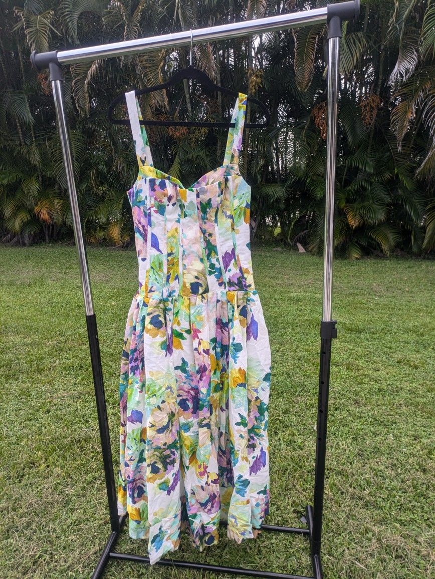 Nichols Long Floral Dress