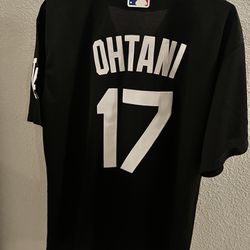 Men’s LA Dodgers Black Shohei Ohtani Jerseys