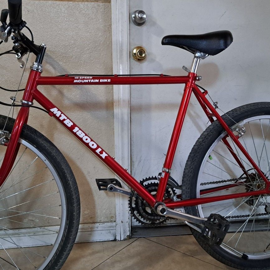 MTB 赤 deore lx nitto MOUNTAIN BIKE MTB 1800 LX BICYCLE IN VERY GOOD WORKING CONDITION