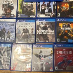 PS4 Video Games 