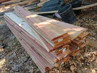 Fence red wood