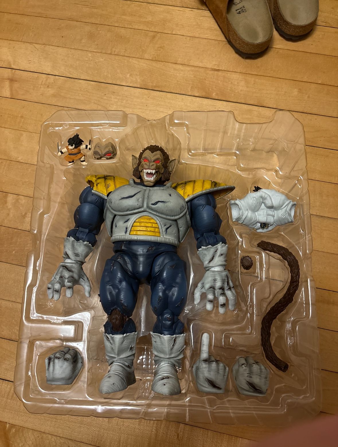 Sh Figuarts Custom Painted Great Ape Vegeta Dragon Ball Z Bandai 