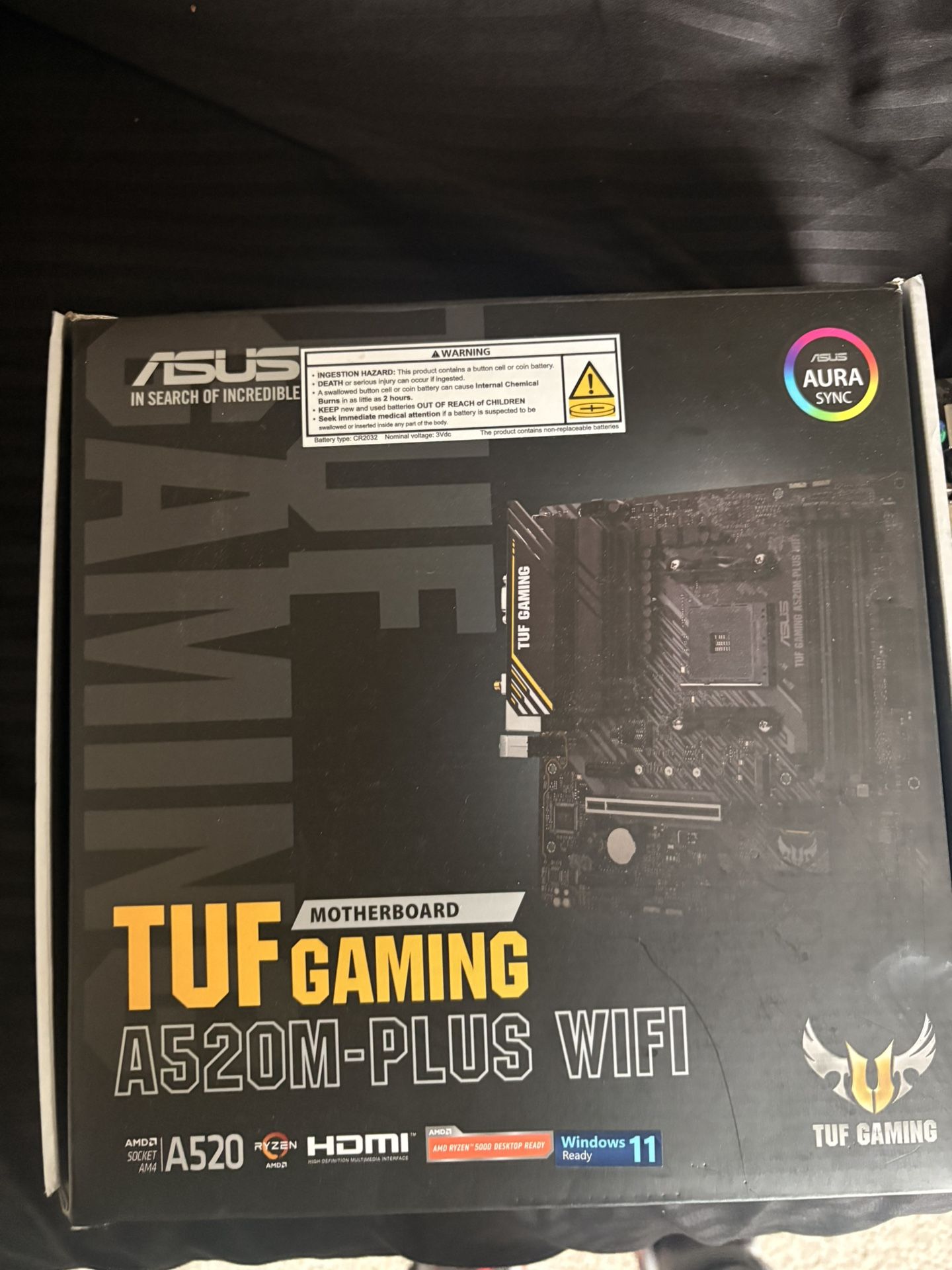 Motherboard AM4/16GB RAM/1TB SSD