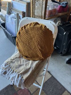 Throw Blanket And Pillow