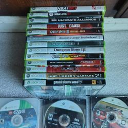 16 Xbox 360 Games Bundle Deal