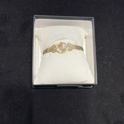 FIRM!! Religious Heart Bracelet 14k 12.4Grms