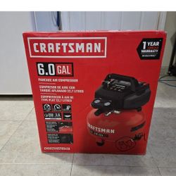 Craftsman air compressor 6 gallon 150 PSI