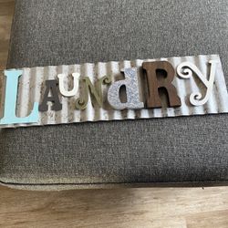 Laundry Sign