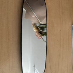 12x3.6'' Panoramic Wide Angle Rearview Mirror - Universal Clip On Mirror for Car, SUV, Truck, Boat 