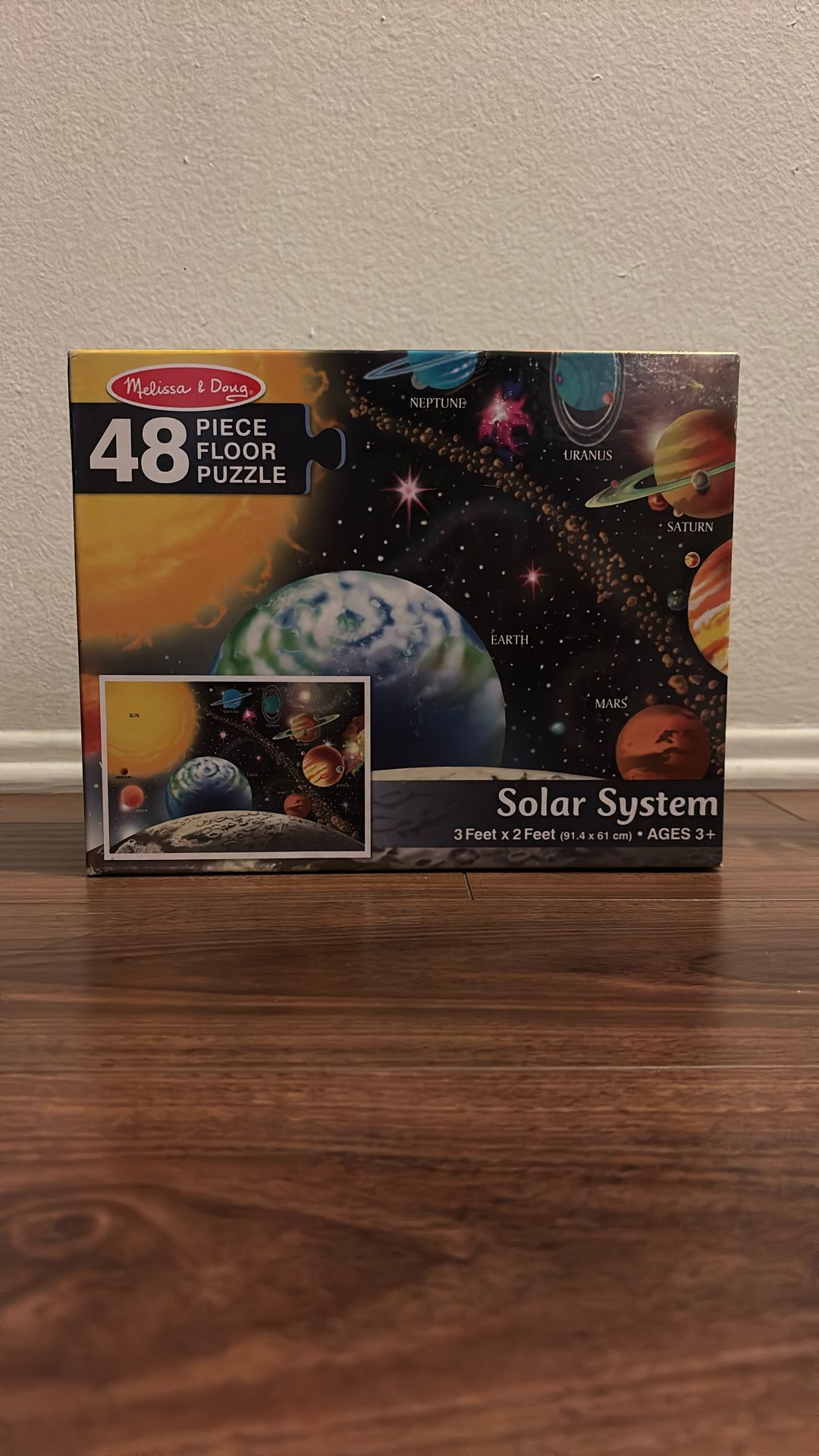 Melissa & Doug Solar System 48 Pc Floor Puzzle