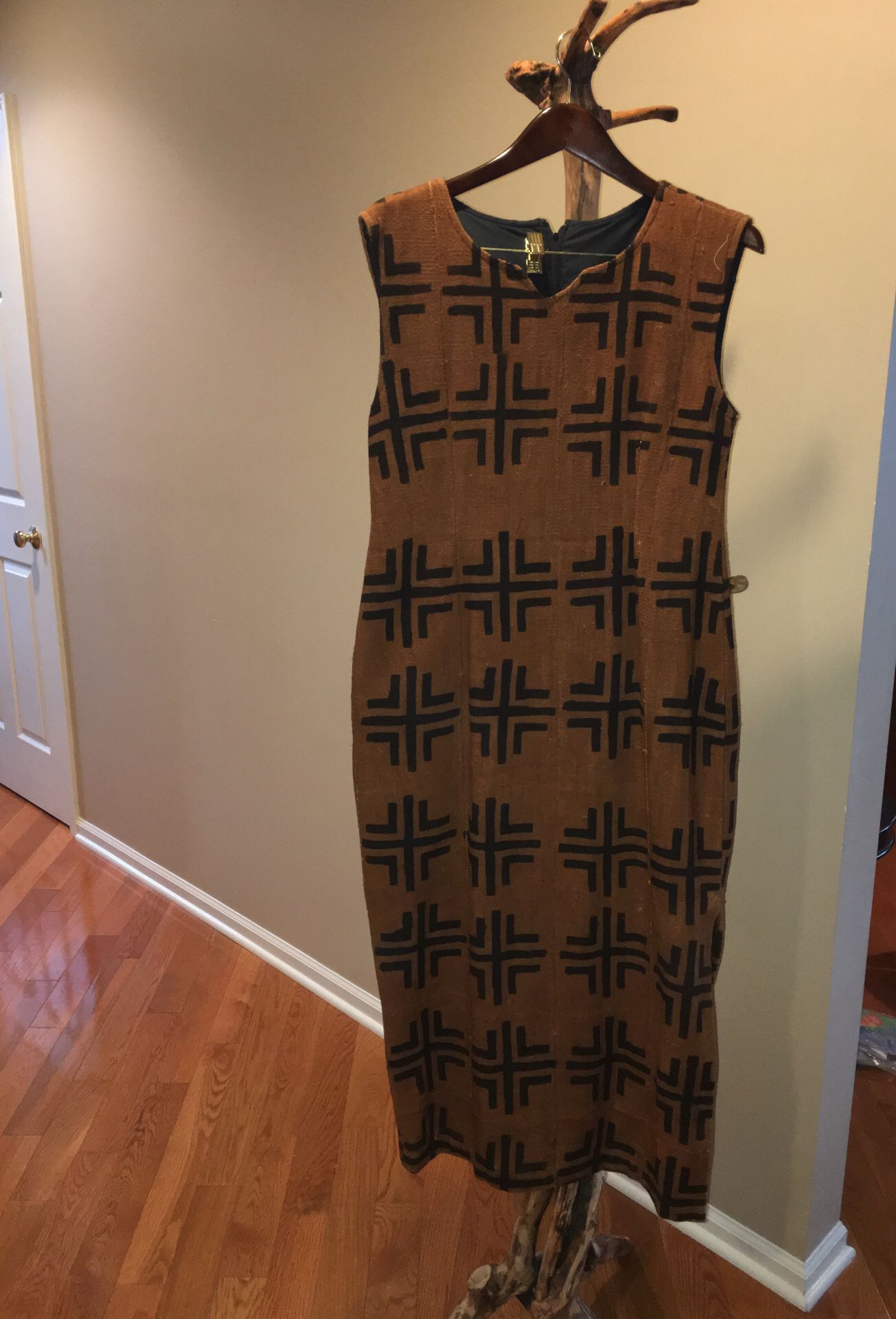 Two-piece authentic Ghana dress and jacket set
