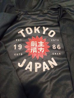 Black Hoodie Labeled TOKYO JAPAN! Size S-3XL