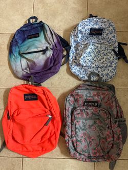 4 JanSport Backpacks