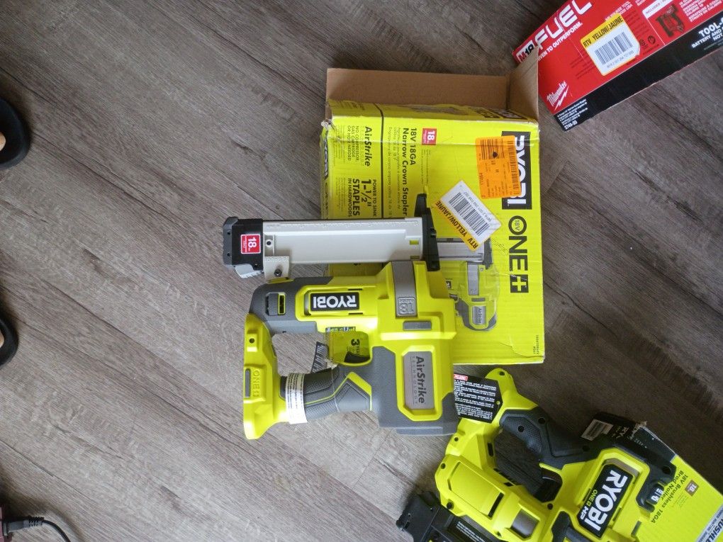 Ryobi 18 Gauge Stapler