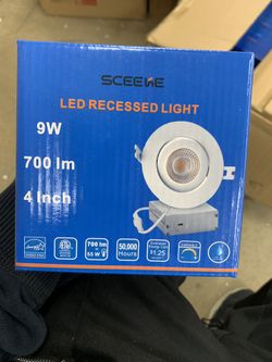 SCEEKE LED Recessed Light 4" Type IC