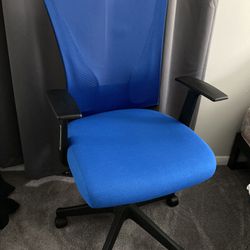 New: Blue Office Desk Chair $100 OBO