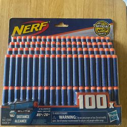 (100) Elite Nerf Refill Darts Brand New $25