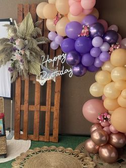 Happy Birthday LED Sign