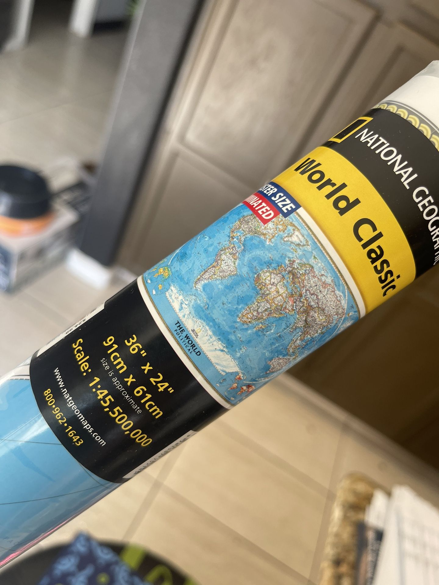 National Geographic Work, Classic Poster, Size Laminated