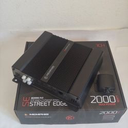 MEMPHIS 2000 WATTS MONOBLOCK 1 OHM STABLE BUILT IN CROSSOVER WITH BASS CONTROL CAR AMPLIFIER ( BRAND NEW PRICE IS LOWEST INSTALL NOT AVAILABLE )