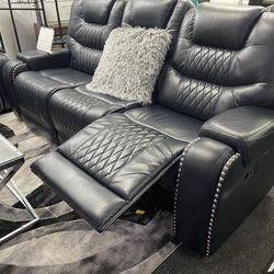 🛏️🛋️SOFA & RECLINERS SET LEATHER MATERIAL🛏️🛋️