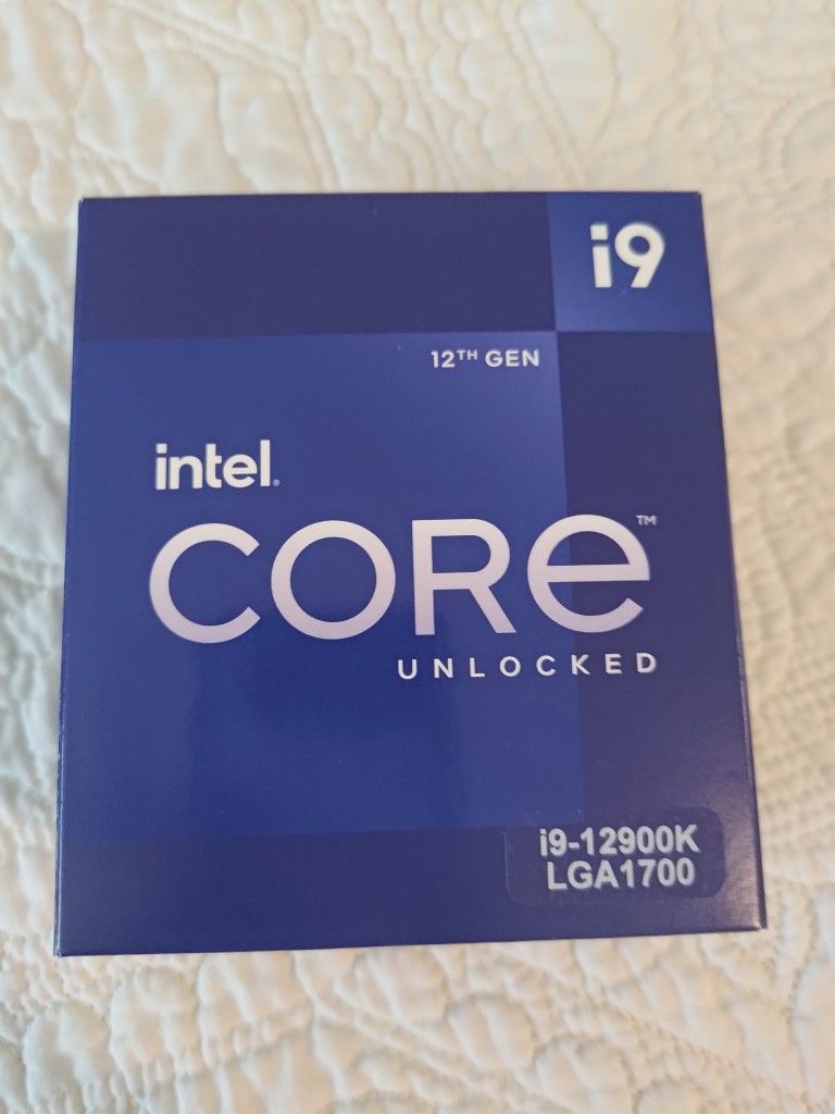 Intel i9-12900k