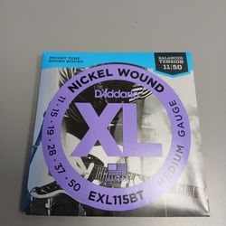D'addario Electric Guitar Strings 11-50