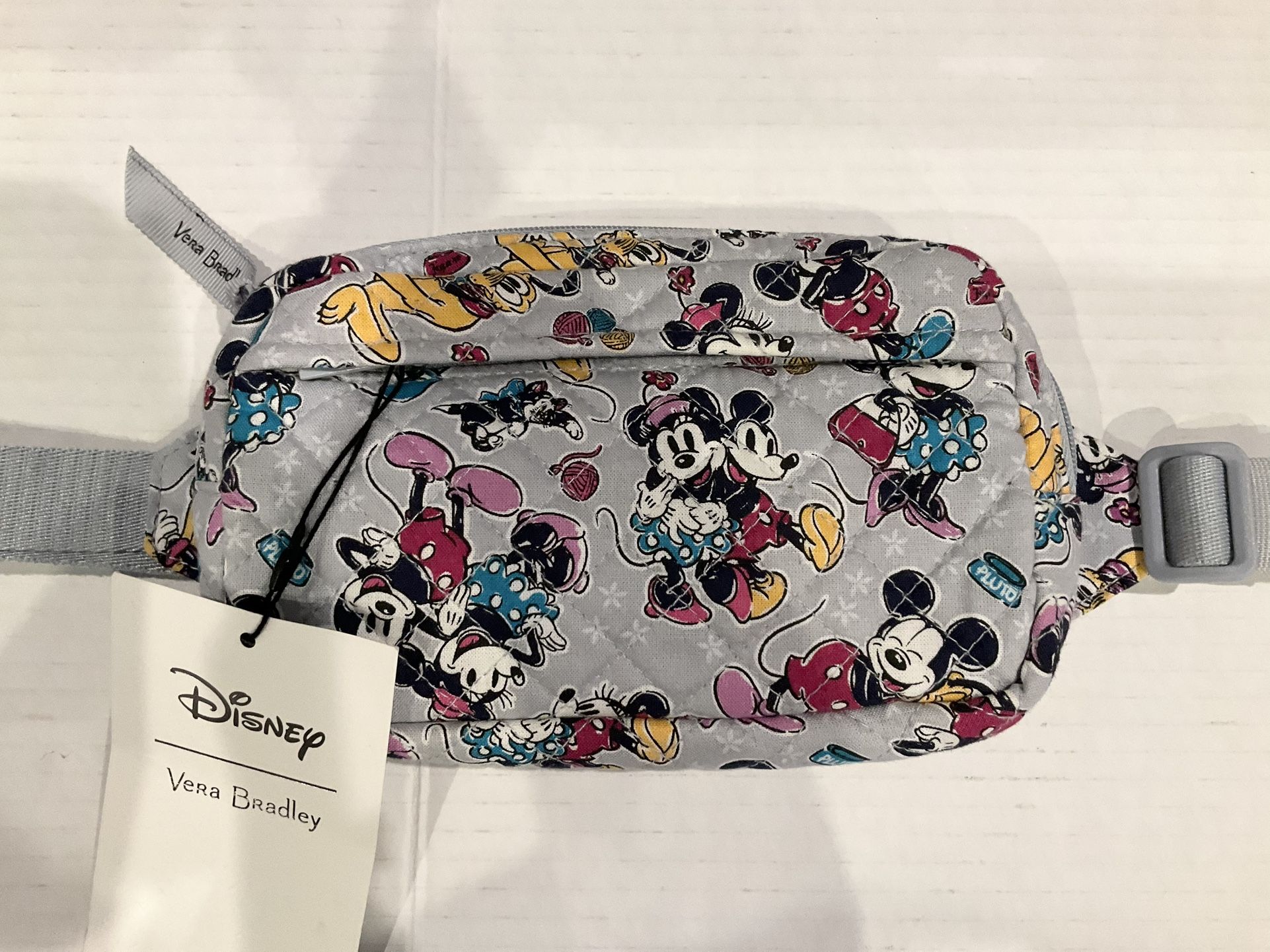 NEW) Vera Bradley Disney's Mickey and Minnie Mini Belt Bag