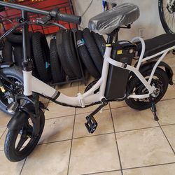 Mg's Electric Bikes Brand New only. $499 or Make $20 Monthly Payments