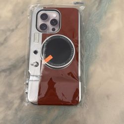Retro Camera iPhone 15 Max Pro Cover