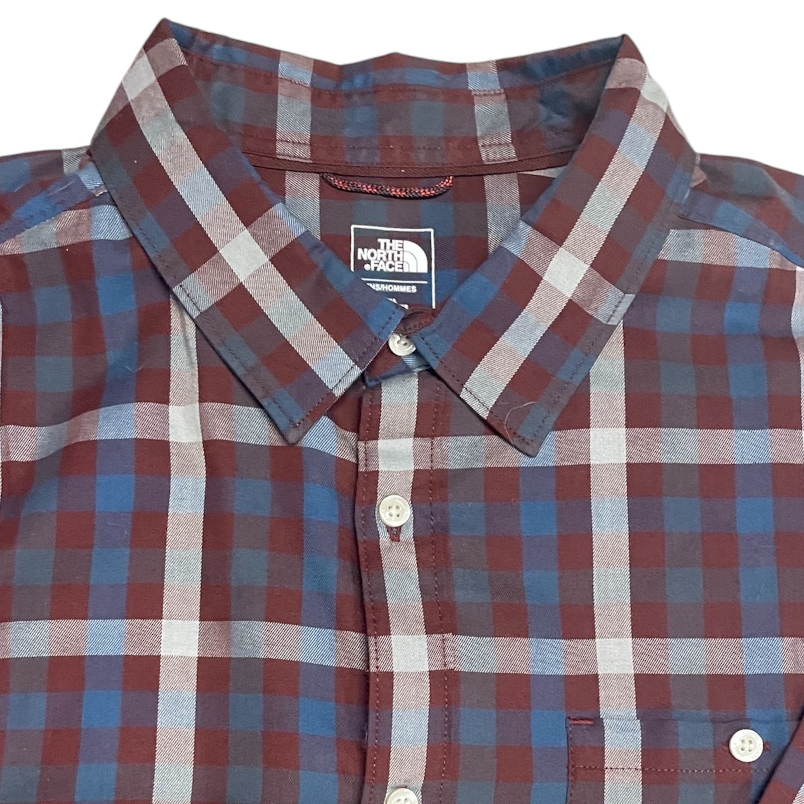 The North Face Brushed Cotton Plaid Men’s Button Down Long Sleeve Shirt - XXL