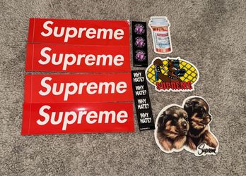 Supreme Sticker Pack Mixed Lot