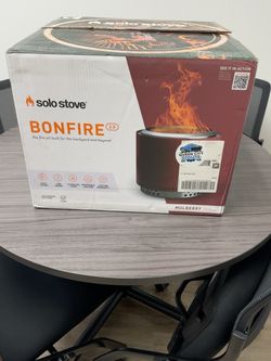 🔥 Solo Stove Bonfire 2.0 Smokeless Fire Pit – Desirable Mulberry Color – $240