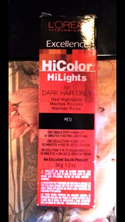 Red hair dye L’ORÉAL