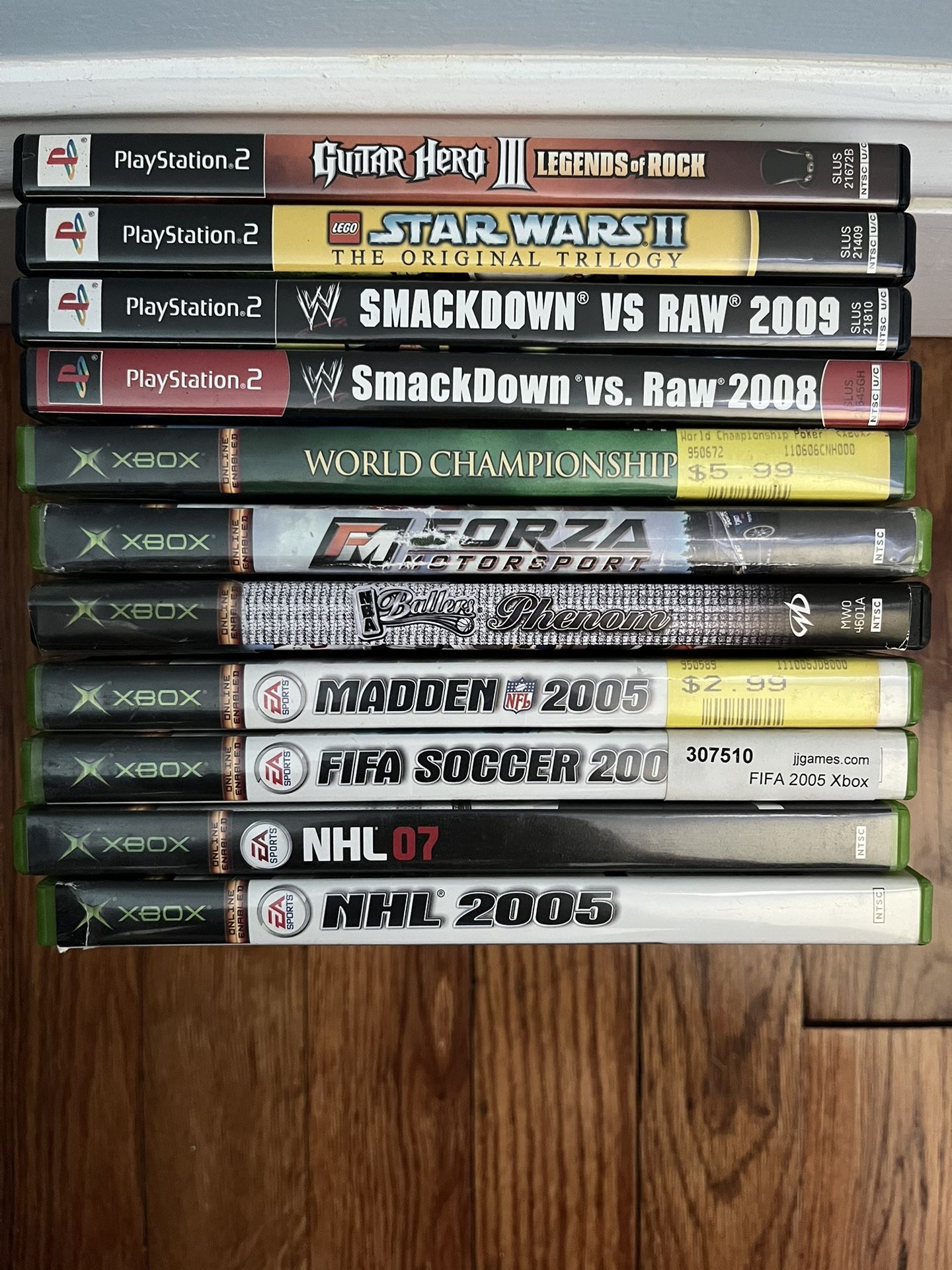 Xbox And Ps2 Games