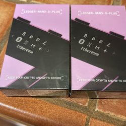 Crypto Wallet (2) Ledger Nano S Plus