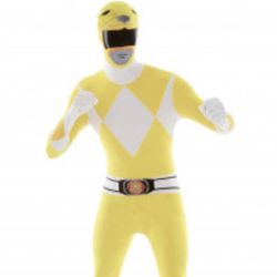 YELLOW Power Ranger men’s Halloween costume