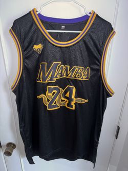 Kobe Bryant, LA Lakers “Mamba” Stitched Jersey - Size Adult XXL. 