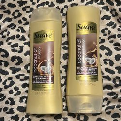 SUAVE Professionals Coconut Infused Damage Repair Shampoo & Conditioner*NEW*