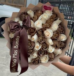 Flower bouquet ramo de 50 rosas
