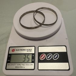 Sterling Silver Bracelets – 925 Silver – 35g Total