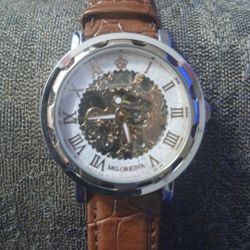 MG.ORKINA Skeleton Automatic Or Self Winding Watch