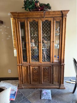 vintage cabinet.